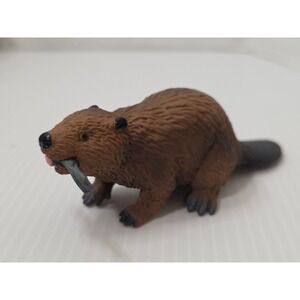 Safari Ltd Beaver Figurine North American Wildlife Animal Figure 2006
